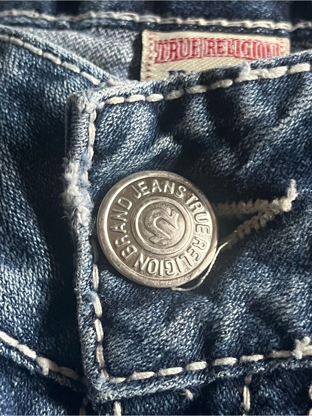 True Religion Light Blue Flared Jeans - Picture 5 of 11
